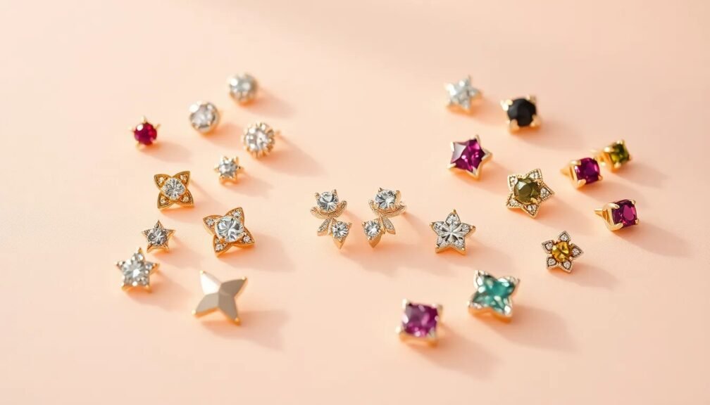 Stud Earrings: Top Trends to Sparkle This Season